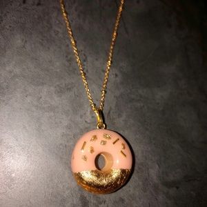 Donut necklace